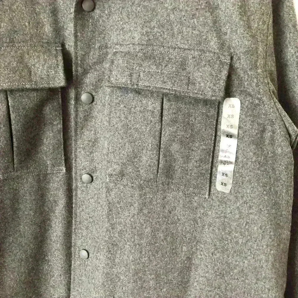 GAP Men's Gray Wool Blend Jacket Shirt Size XS - Picture 4 of 8